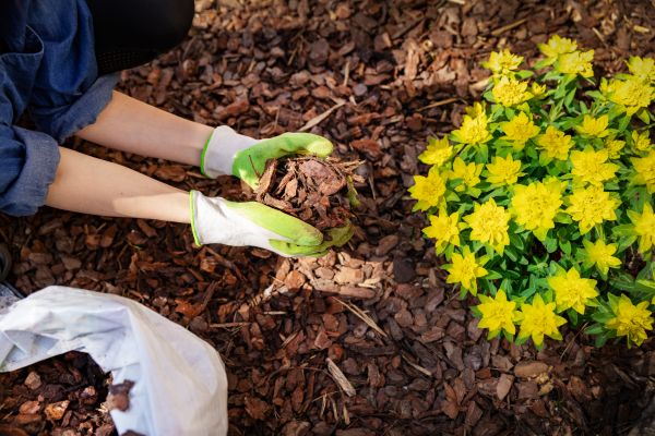 Garden Mulching in Coeur D Alene