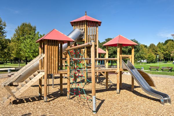 Playground Mulching Service in Coeur D Alene