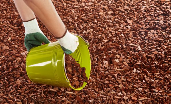 Wood Chip Landscaping in Coeur D Alene